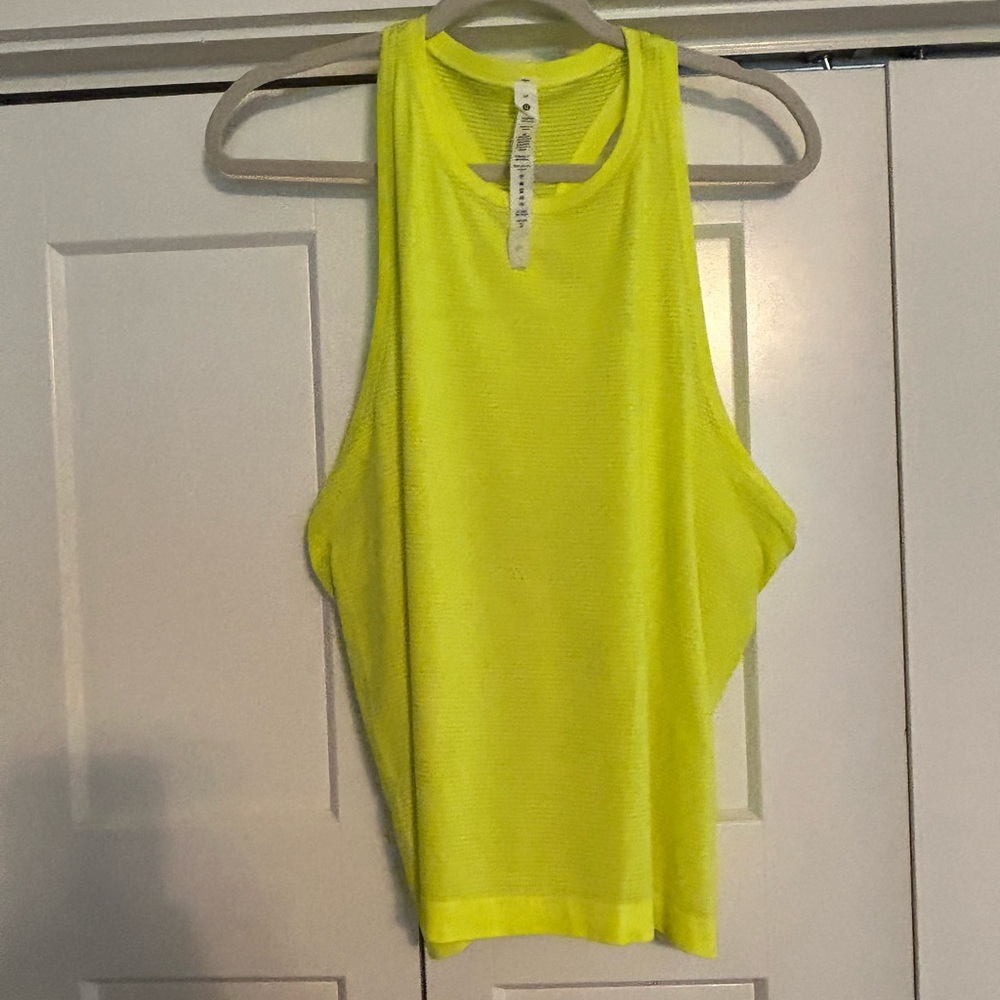 Lululemon racer back tank size 14